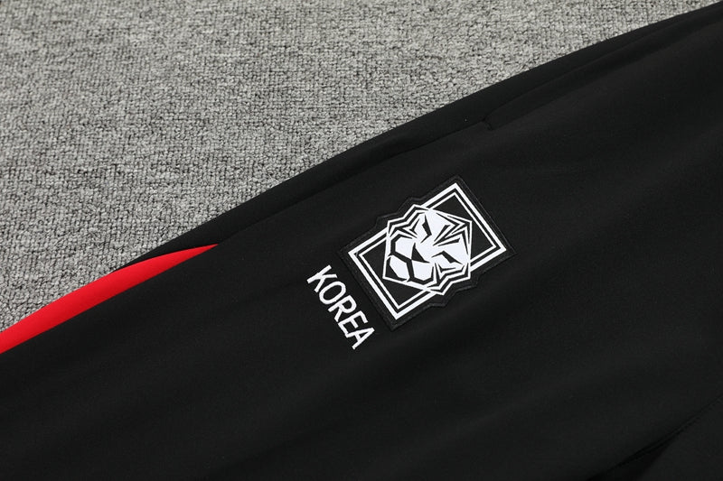 Survêtement Corée/Korea noir/rouge 2022/23
