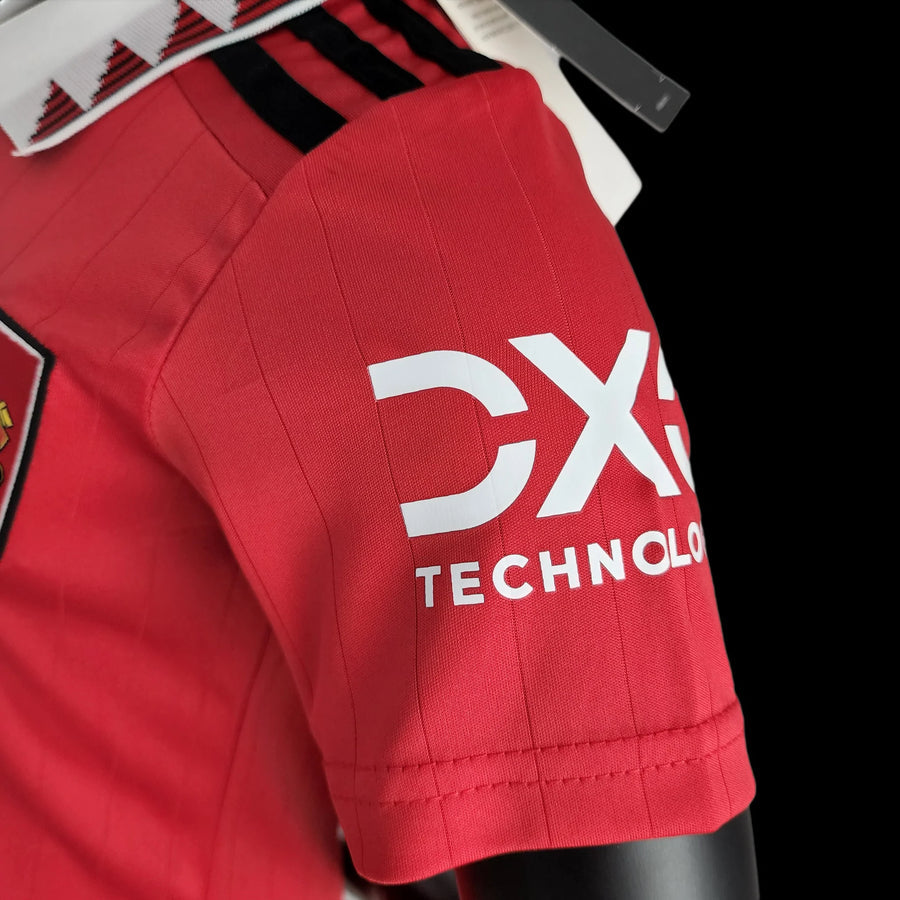 Kit Manchester United domicile 2022/23 Enfant