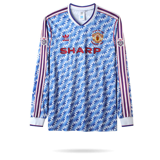 Maillot Manchester United exterieur LS Finale 1990/92