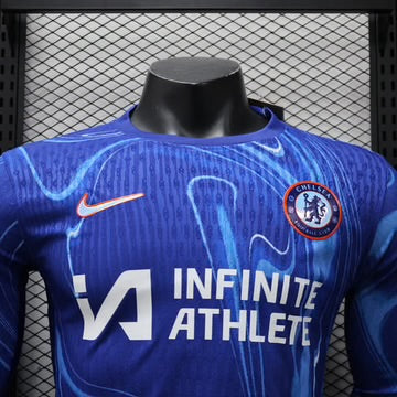 Maillot football Chelsea domicile Player Version LS manches longues 2024/25