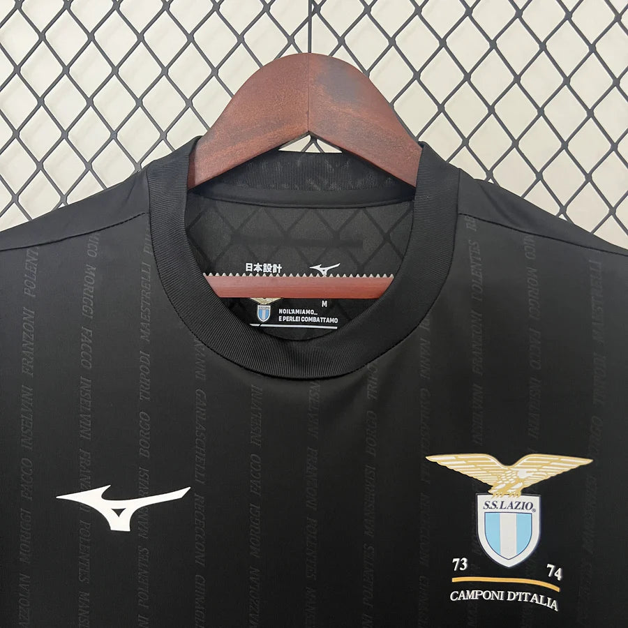 Maillot football Lazio 50e anniversaire noir black 2024/25