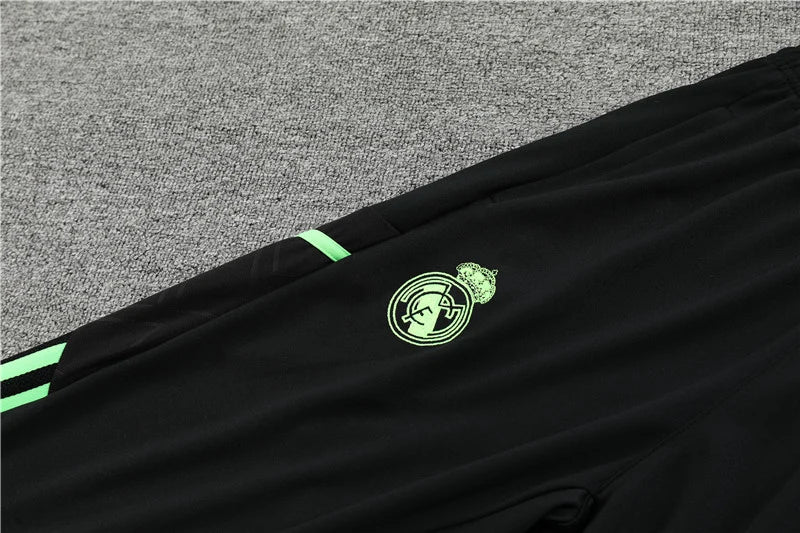 Survêtement Col Real Madrid noir/vert 2022/23
