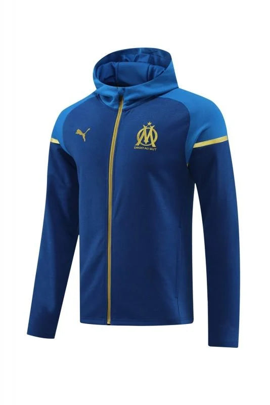 Survêtement ensemble football Capuche OM/Marseille bleu 2024/25