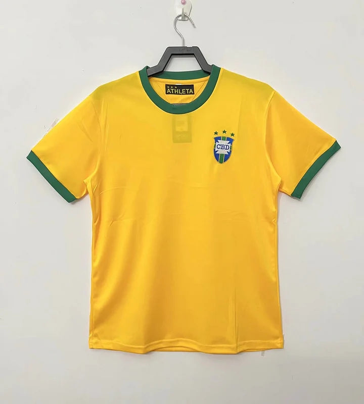 Maillot Bresil Brazil domicile 1970