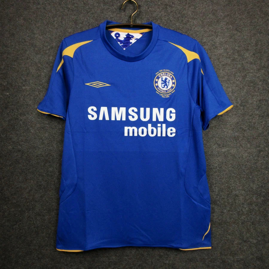 Maillot football Chelsea domicile 100 ans 2005/06