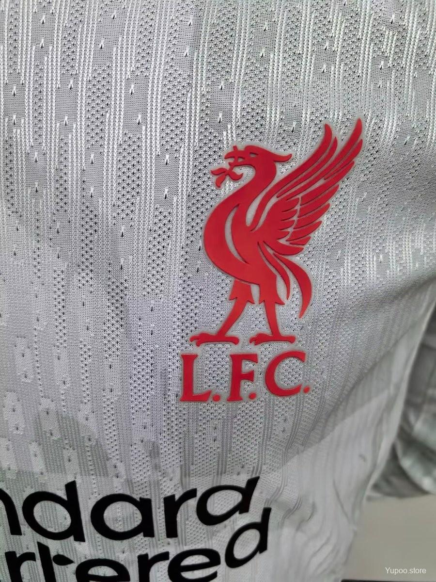 Maillot Liverpool third Player Version Manches longues LS 2024/25