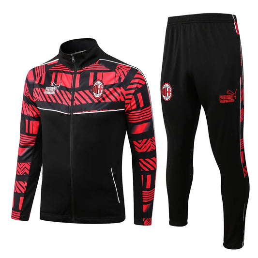 Survêtement Milan AC rouge/noir 2022/23