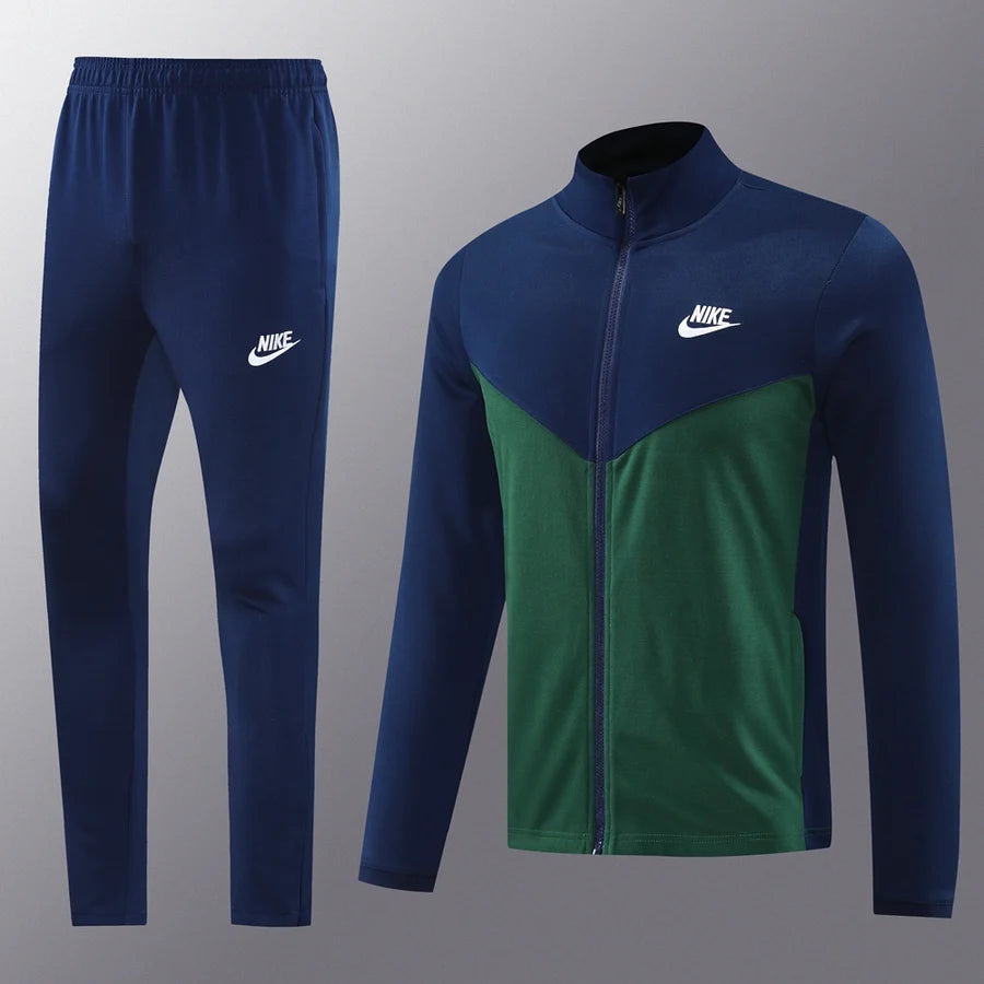 Survêtement ensemble jogging Nike bleu & vert