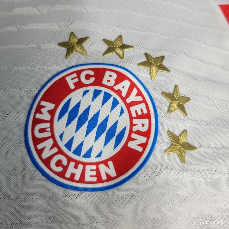 Maillot Bayern Munich White Player Version 2023/24