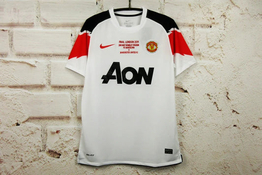 Maillot football Manchester United extérieur 2010/11 FINALE LONDON WEMBLEY