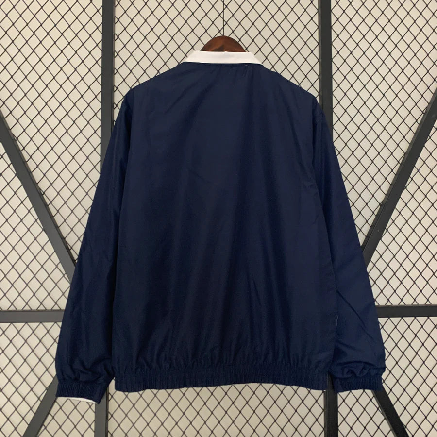 Veste coupe-vent Réversible PSG/Paris blanc/bleu 2023/24