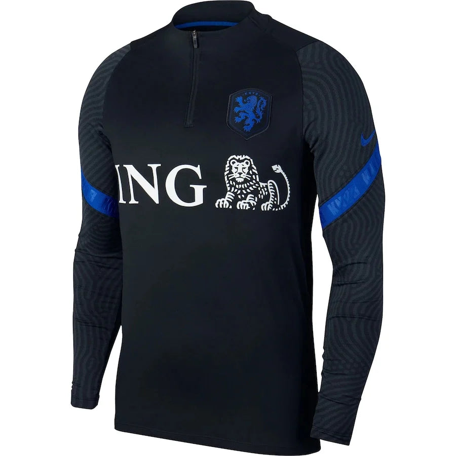 Survêtement Pays-Bas Netherland noir/bleu 2022/23