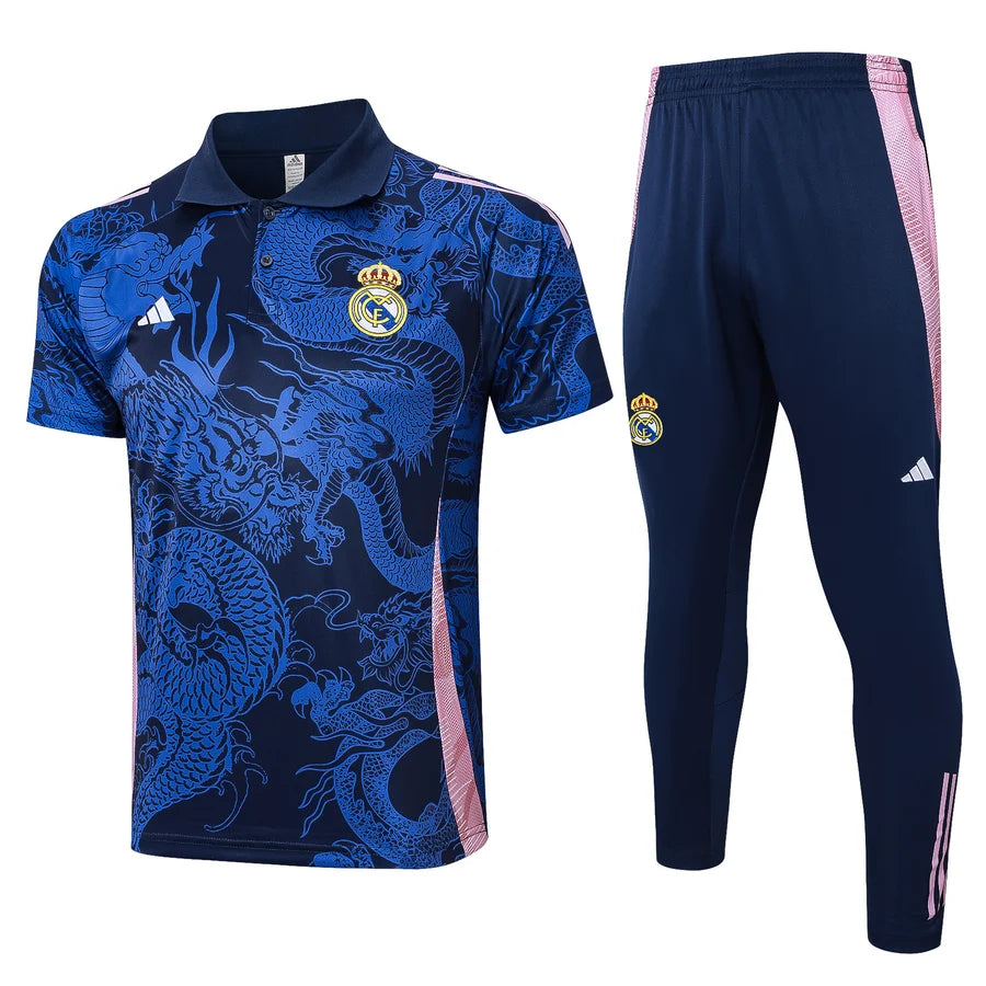 Survêtement Real Madrid Dragon ensemble Polo jogging 2024/25