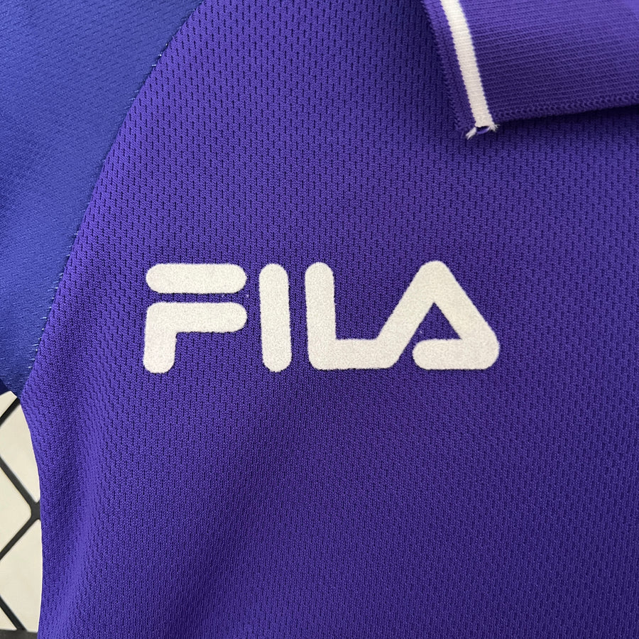 Kit ensemble football Fiorentina rétro extérieur 1998