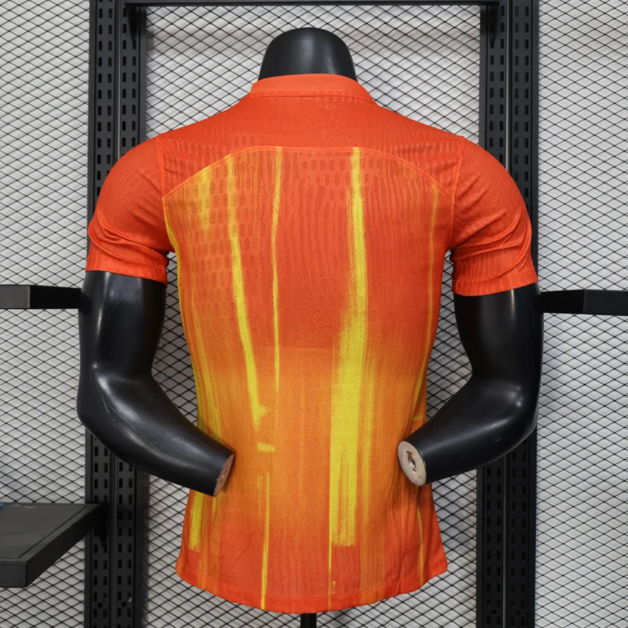 Maillot football Fc Barcelone/Barcelona Spécial Orange Player Version 2025/26