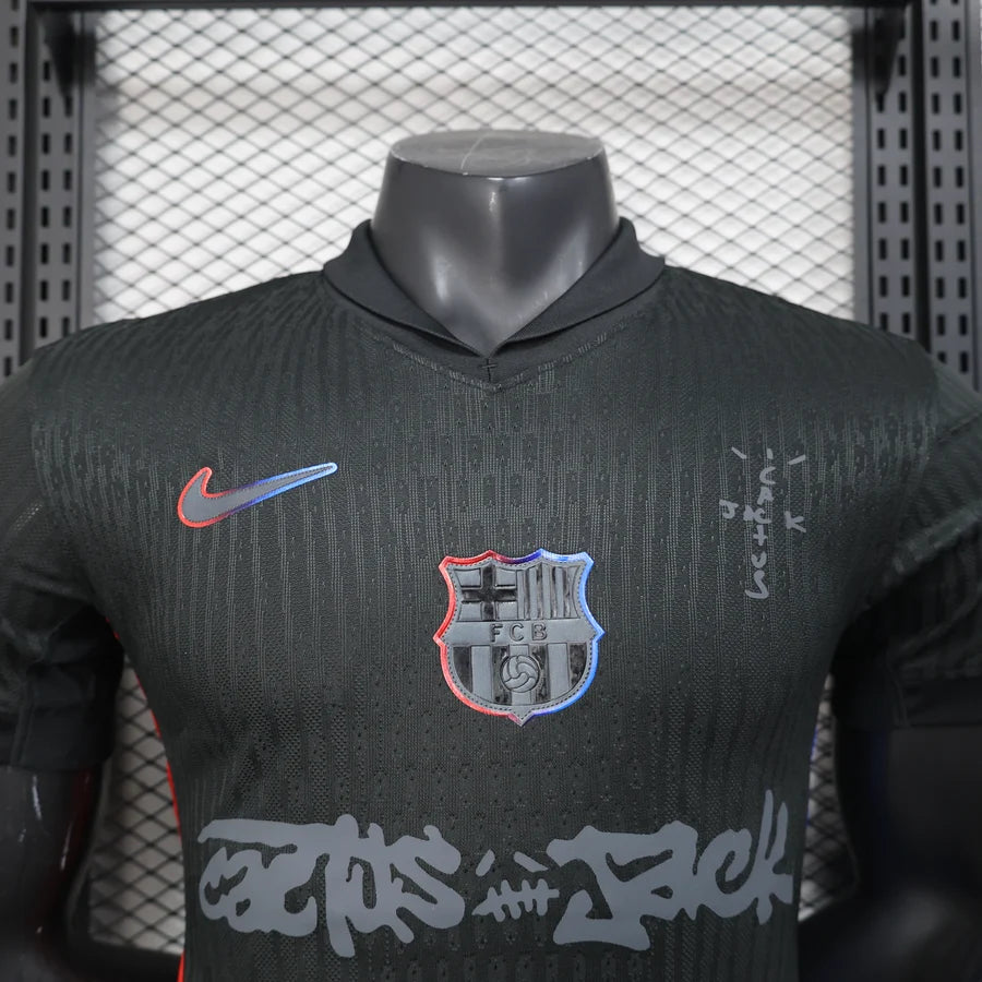 Maillot football Fc Barcelone/Barcelona Travis Scott Player Version 2025/26