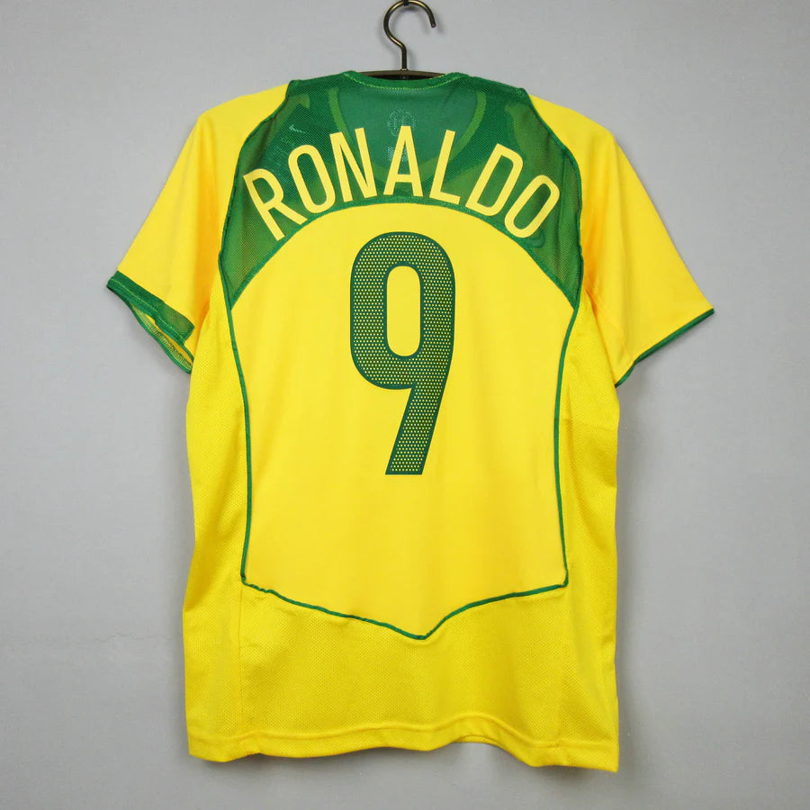 Maillot Bresil Brazil RONALDO domicile 2004
