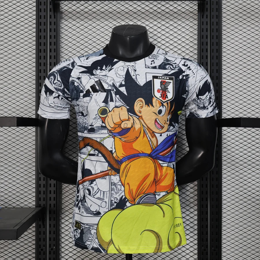 Maillot football Japon/Japan Dragon Ball Z DBZ Sangoku * Player Version * 2025/26