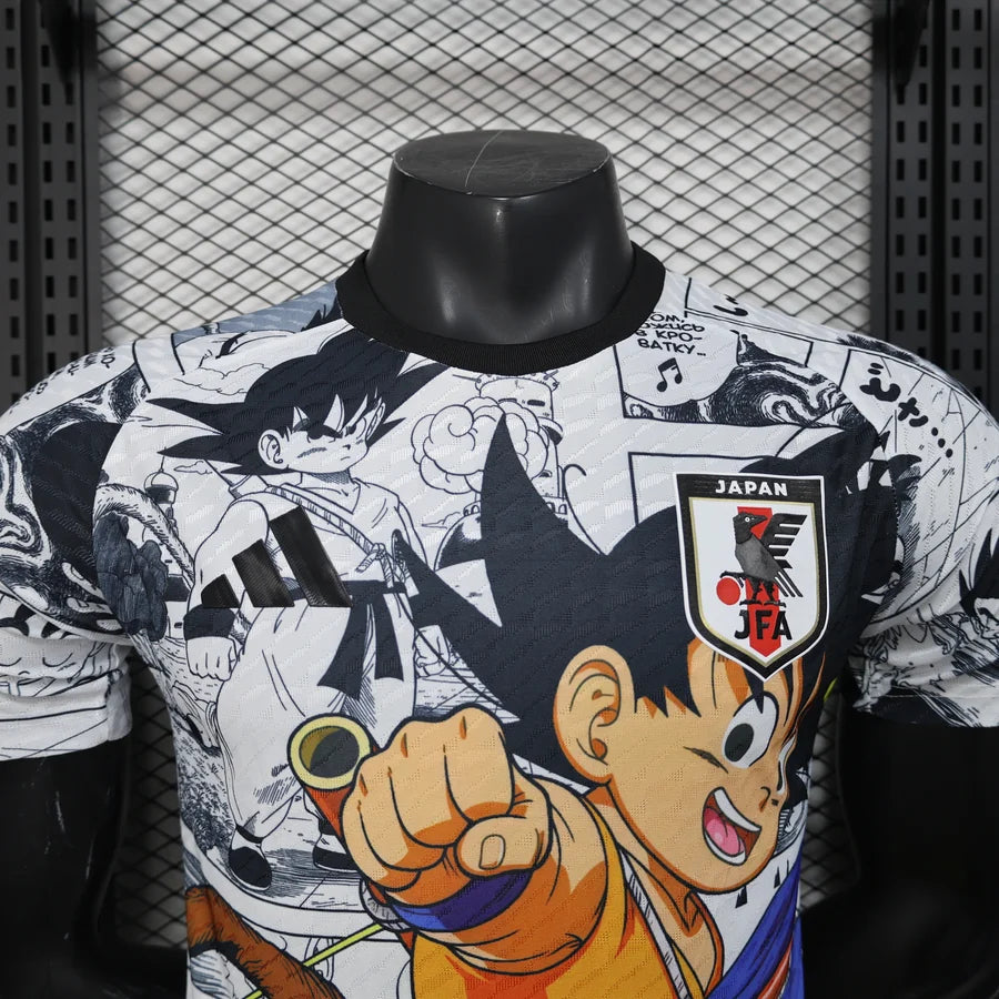 Maillot football Japon/Japan Dragon Ball Z DBZ Sangoku * Player Version * 2025/26