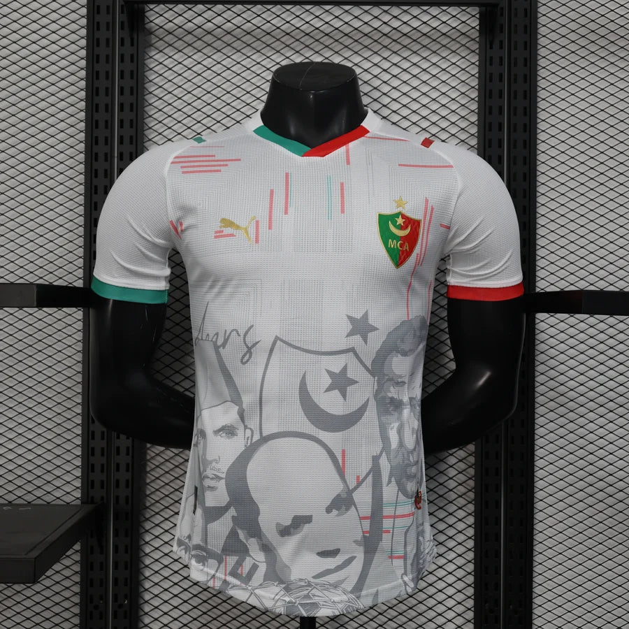 Maillot football MCA Mouloudia Club d'Alger Player Version 2025/26