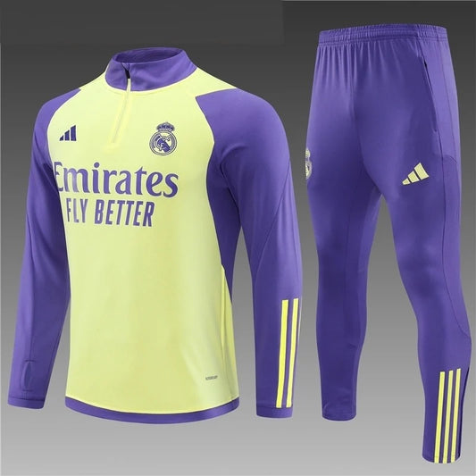Survêtement Real Madrid Jaune/Violet 2023/24