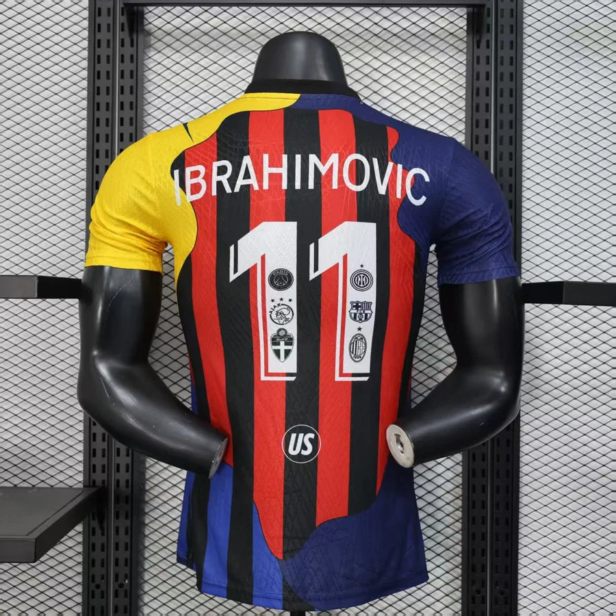 Maillot football Milan AC Spécial Player Version 2025/26 IBRAHIMOVIC #11