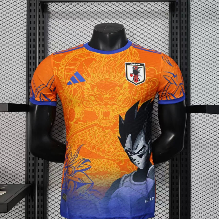 Maillot football Japon/Japan Dragon Ball Z DBZ Végéta * Player Version * 2025/26