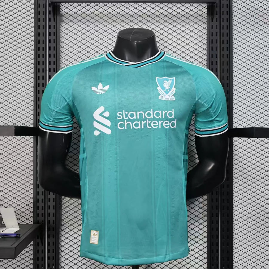 Maillot football Liverpool 3e third Player Version 2025/26