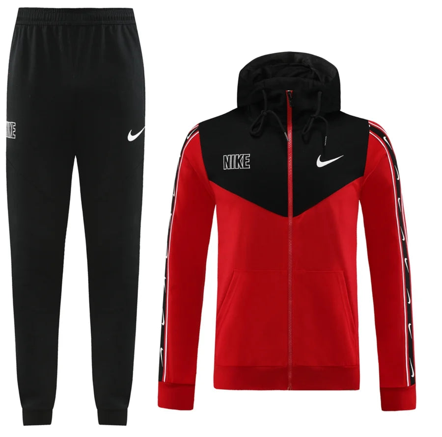 Survêtement jogging Nike Repeat logo rouge