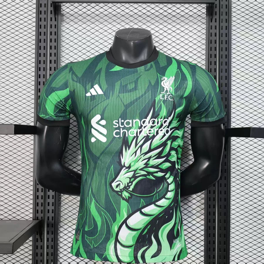 Maillot football Liverpool Special Dragon Player Version 2025/26
