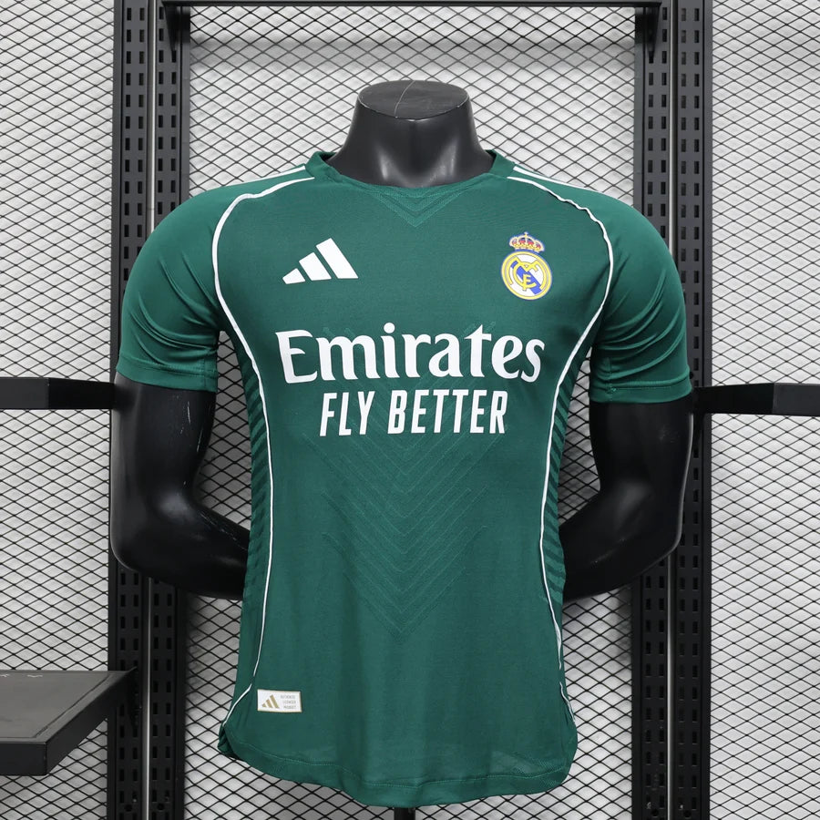 Maillot football Real Madrid Vert Player Version 2025/26
