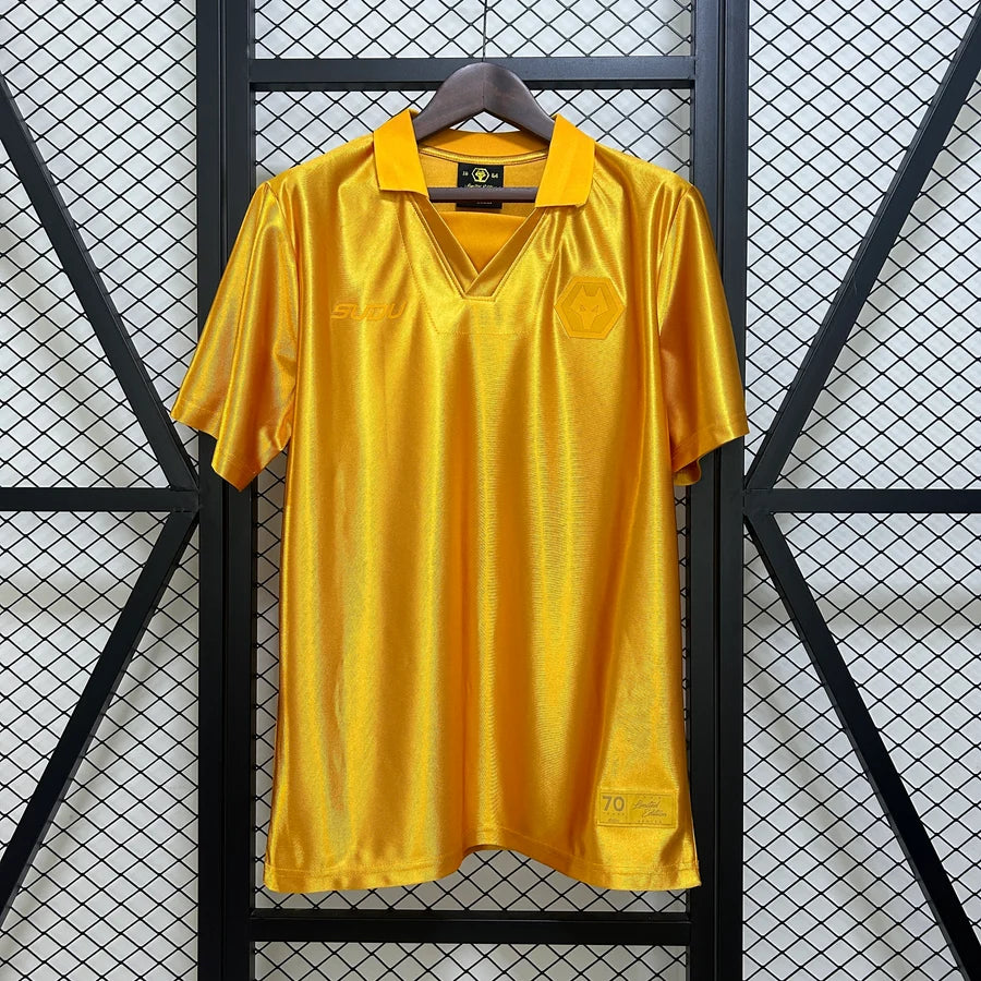 Maillot football Wolverhampton Wolves 70e anniversaire 2025/26