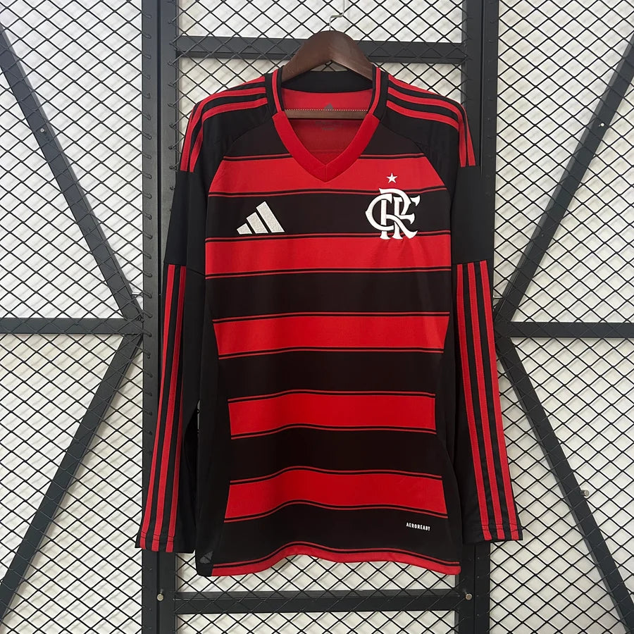 Maillot football Flamengo domicile manches longues 2025/26
