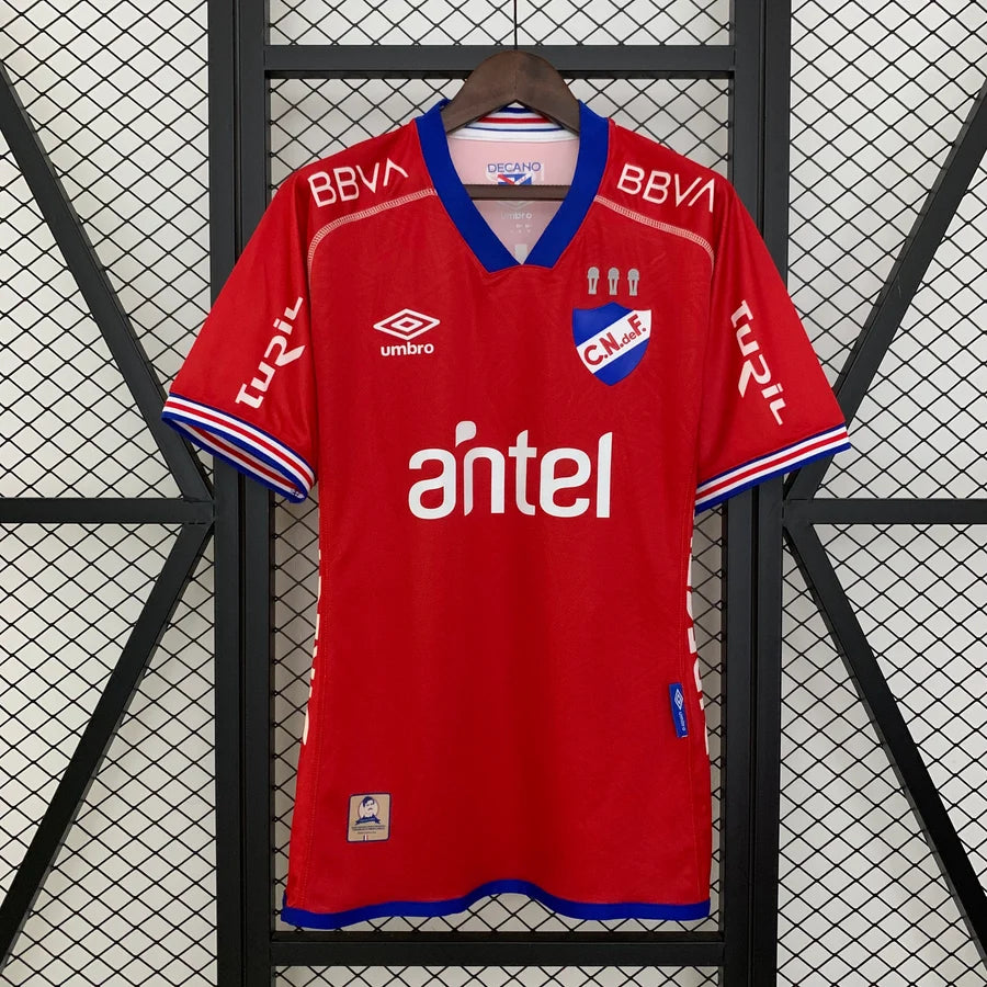 Maillot football Nacional (Uruguay) rouge 2025/26