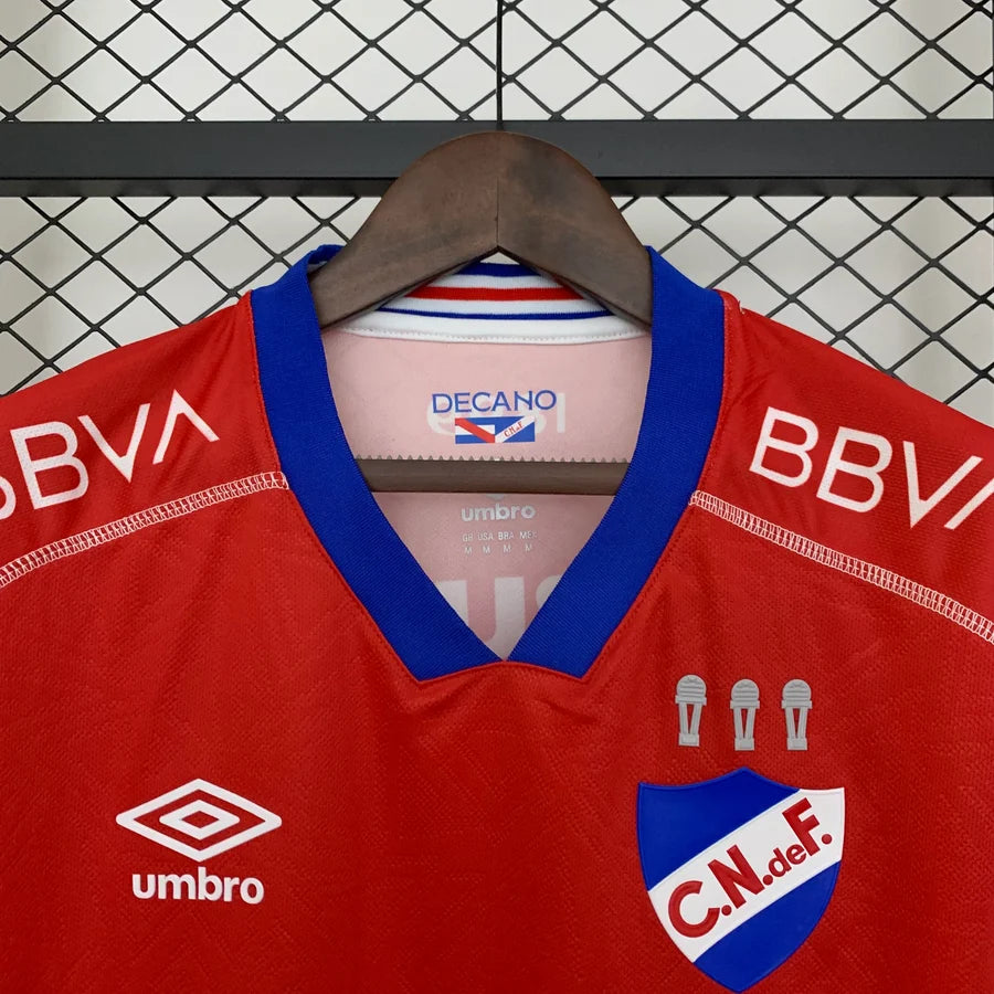 Maillot football Nacional (Uruguay) rouge 2025/26