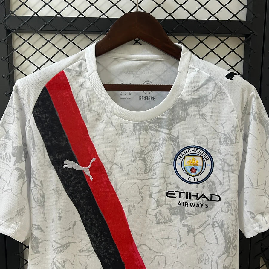 Maillot football Manchester City extérieur 2025/26