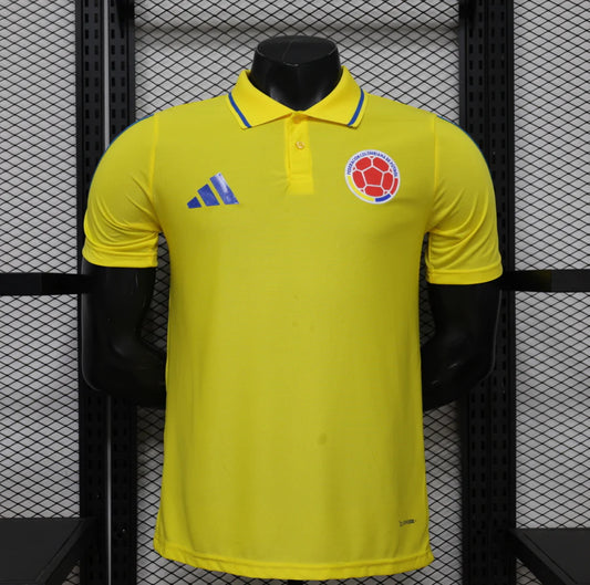 Maillot Polo football Colombie Colombia Player Version 2025/26