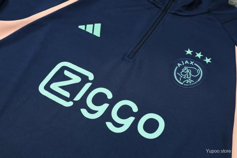 Survêtement Ajax Amsterdam jogging bleu 2023/24