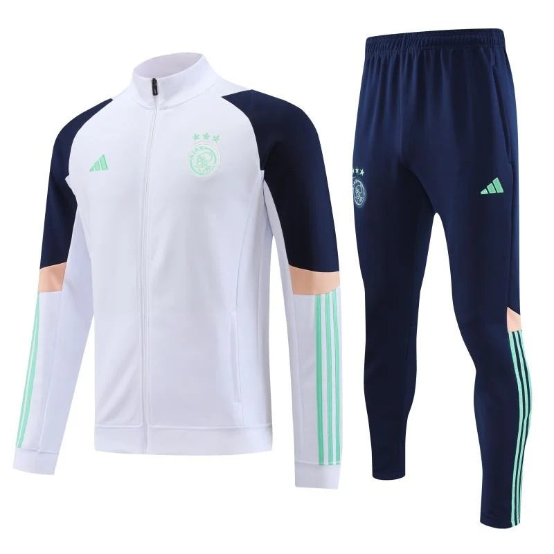 Survêtement Ajax Amsterdam bleu/blanc 2023/24