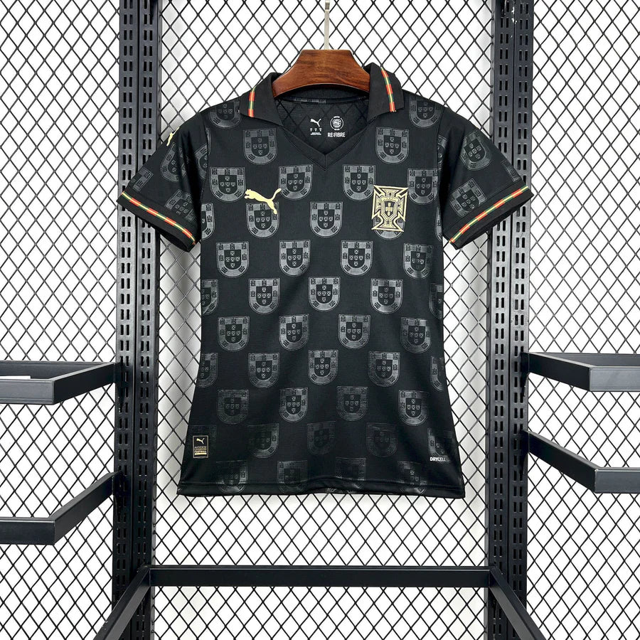 Maillot football Portugal Édition Eusebio femme 2025/26