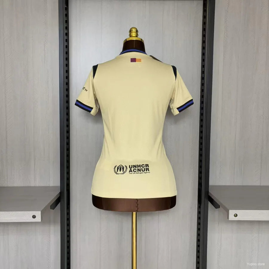 Maillot football FC Barcelone femme extérieur 2025/26