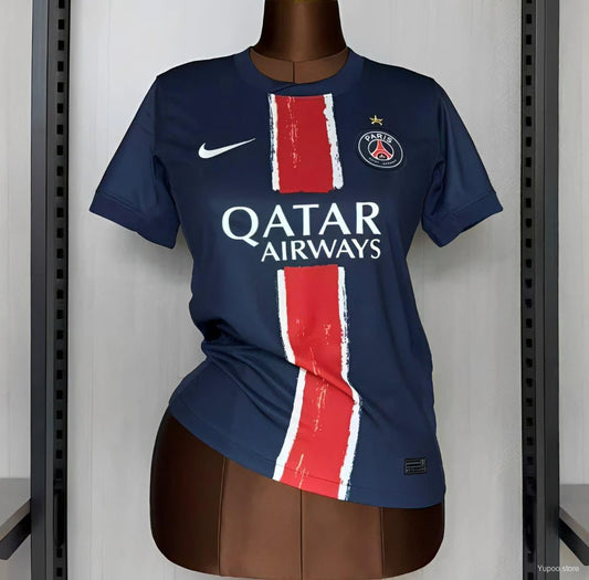 Maillot PSG Femme avec Étoile – Édition Spéciale Champions 2024/25