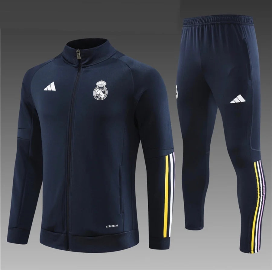 Survêtement Real Madrid bleu/jaune 2023/24