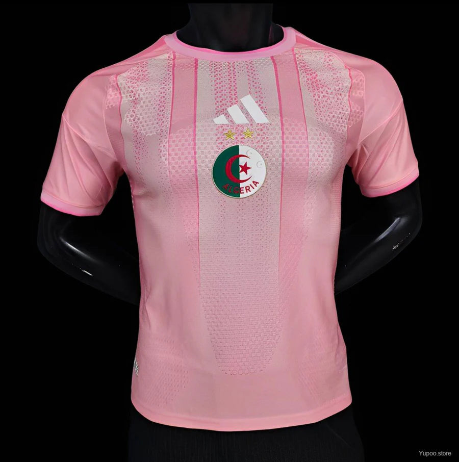 Maillot football Algérie / Algeria Rose الجزائر Player Version 2025/26
