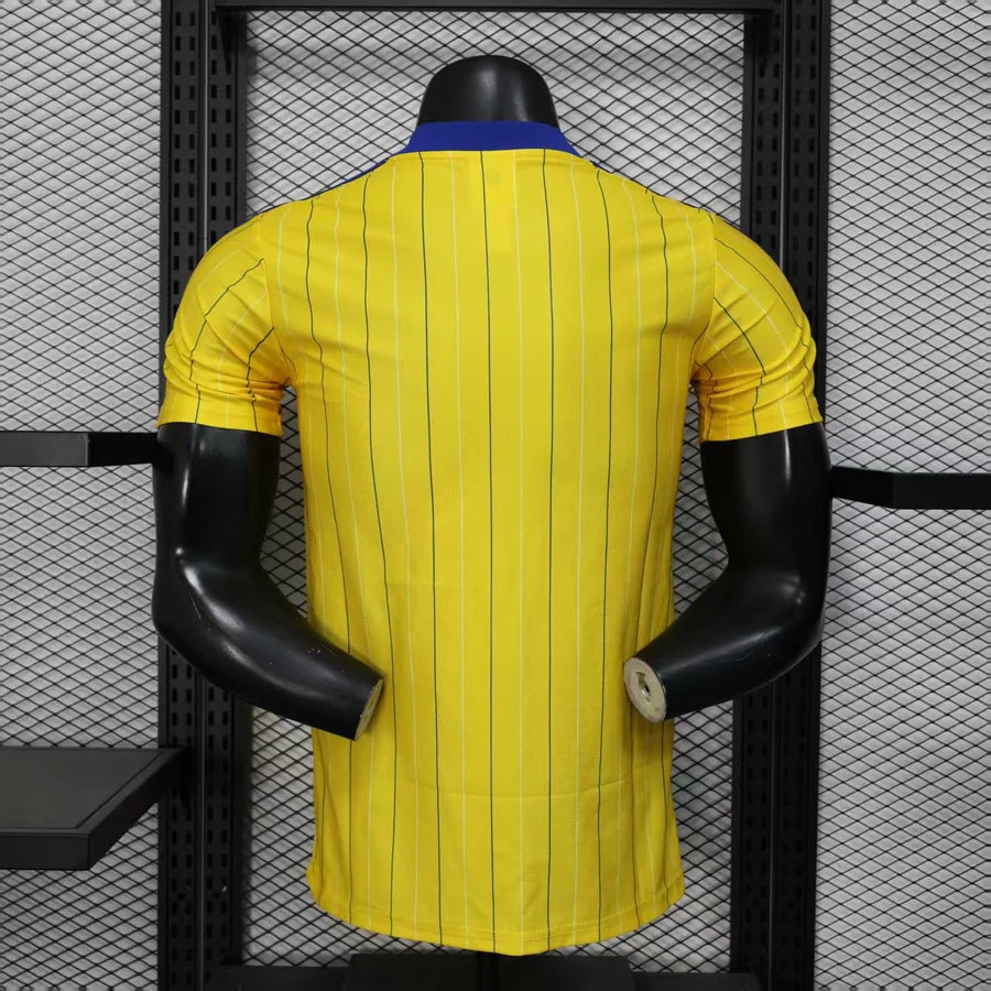 Maillot Leeds United Retro Jaune Player Version 2025/26