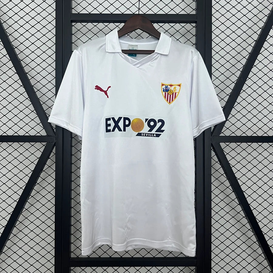 Maillot football Séville Sevilla extérieur 1987/90