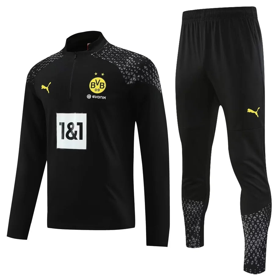 Survêtement Borussia Dortmund noir 2023/24