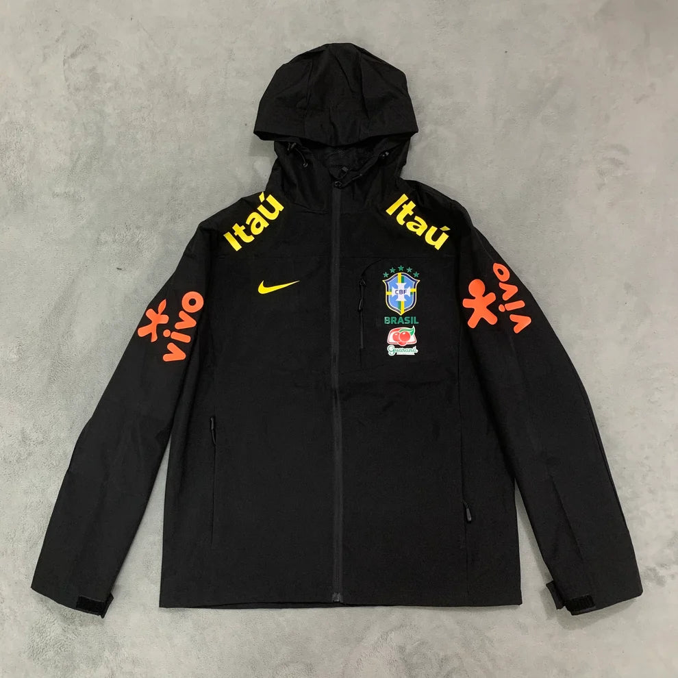 Brazil Nike Vestes Windbreaker Noir