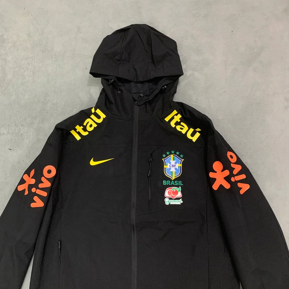 Brazil Nike Vestes Windbreaker Noir