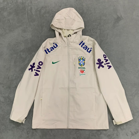Brazil Nike Vestes Windbreaker beige